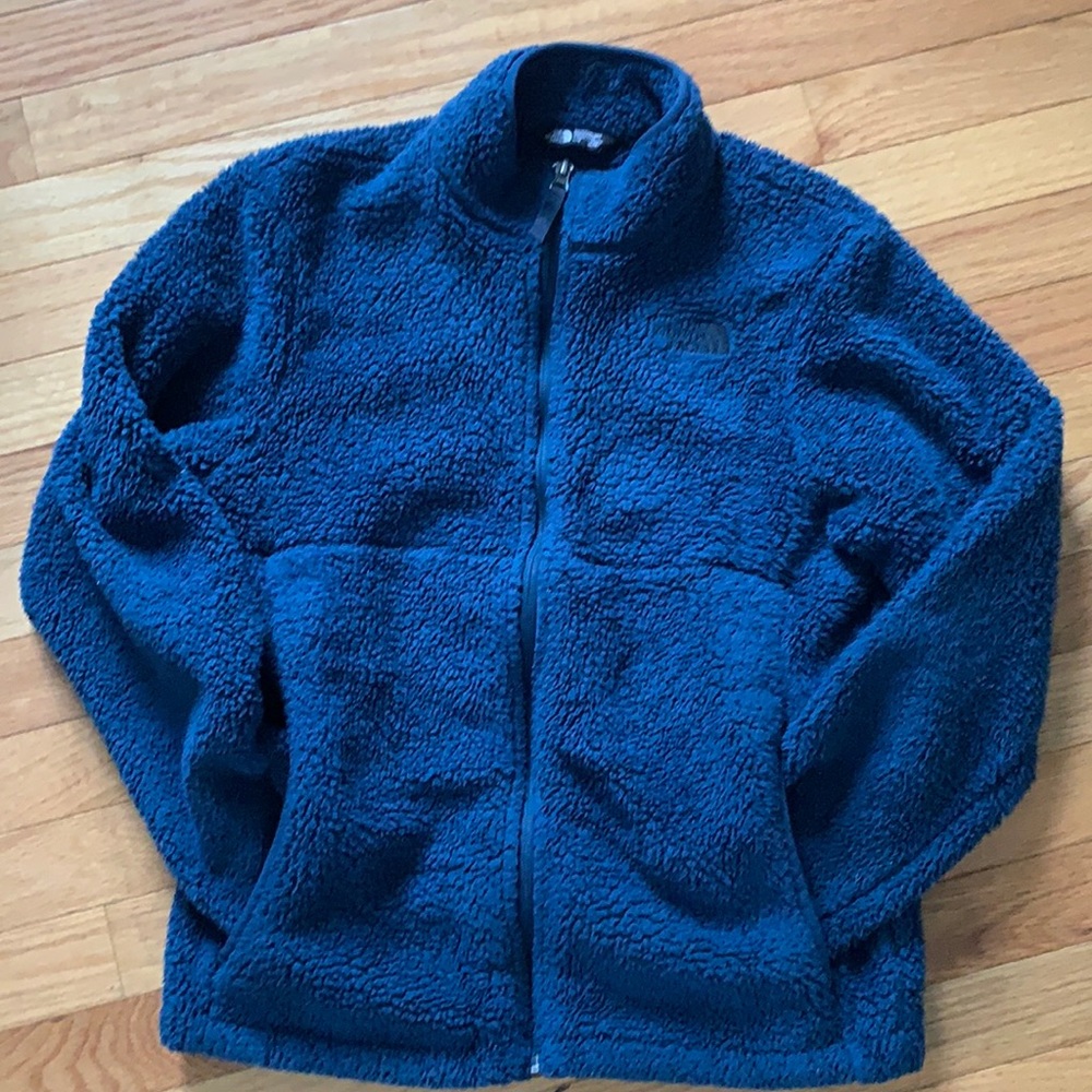 North Face full zip fleece jacket